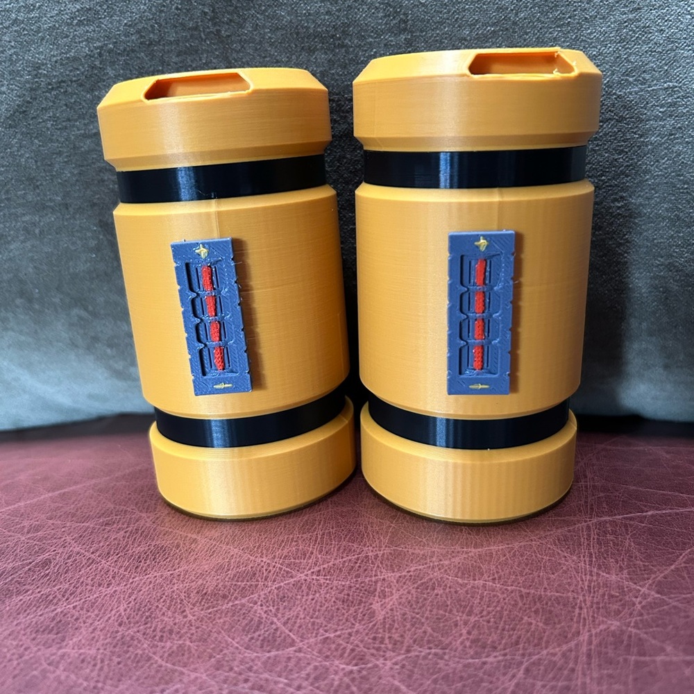 Monsters Inc Scream Canister Containers Set of Two